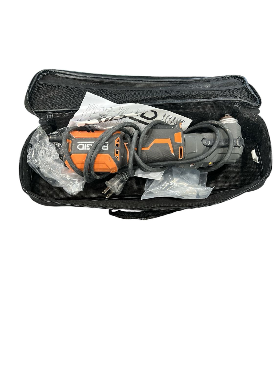 RIDGID 4 Amp Corded Oscillating Multi-Tool R28700 .