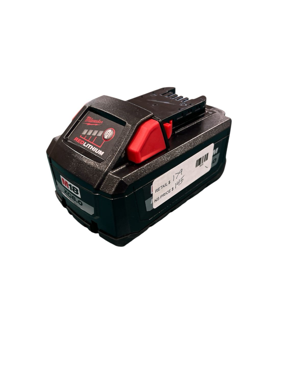 Milwaukee M18 18-Volt Lithium-Ion High Output Battery Pack 6.0Ah 48-11-1865 .. ..