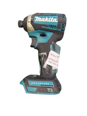 Makita 18V LXT Lithium-Ion Brushless 1/4 in. Cordless Quick-Shift Mode 3-Speed Impact Driver (Tool Only) XDT14