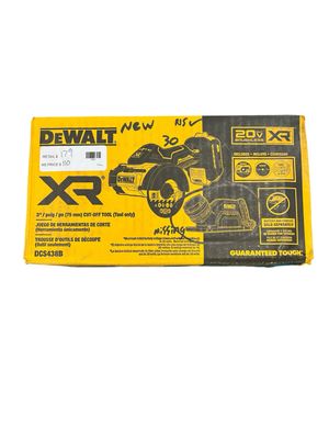 DEWALT 20V XR Cordless 3 in. Cut-Off Tool (Tool Only) DCS438B .