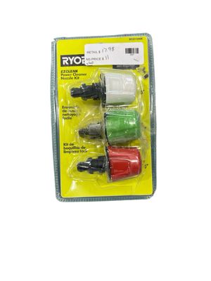 RYOBI EZClean Power Cleaner Nozzle Accessory Kit RY3112NK .. .
