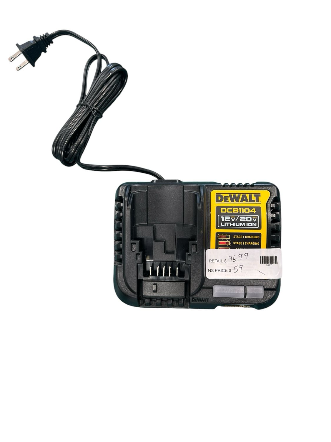 DEWALT 4 Amp Battery Charger DCB1104 ..
