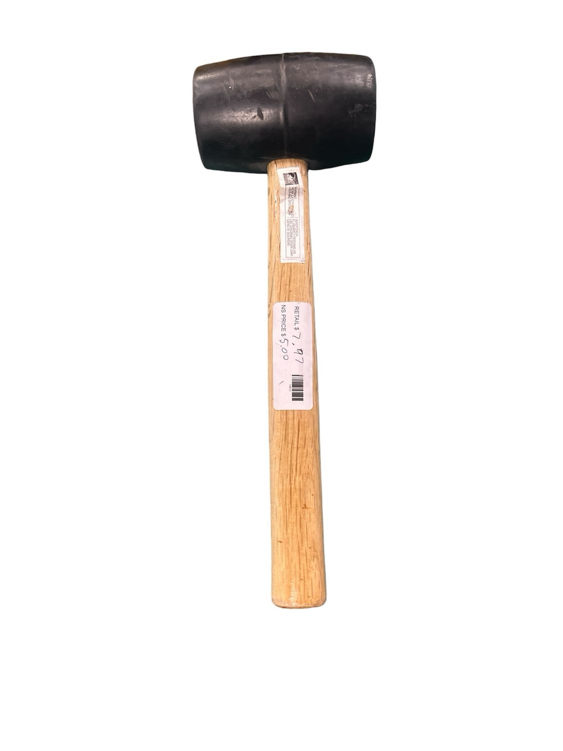 Anvil 16 oz. Black Rubber Head Mallet 99974