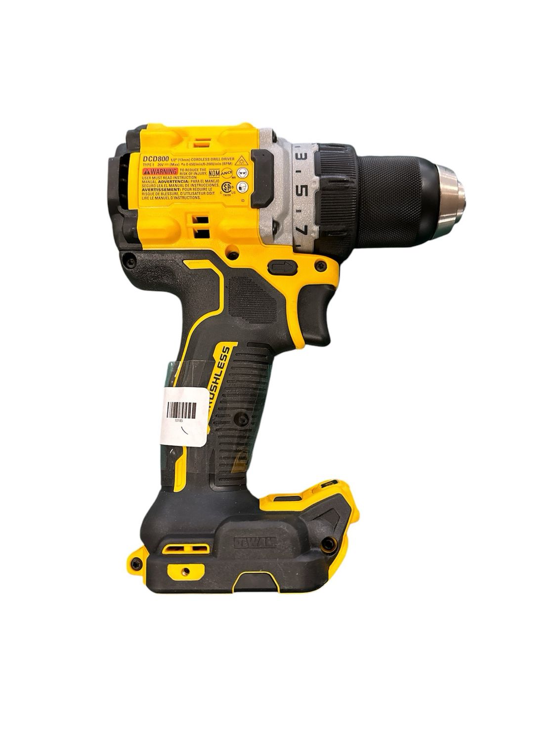 DEWALT 20V MAX XR Cordless Compact 1/2 in. Drill/Driver (Tool Only) DCD800B ... .