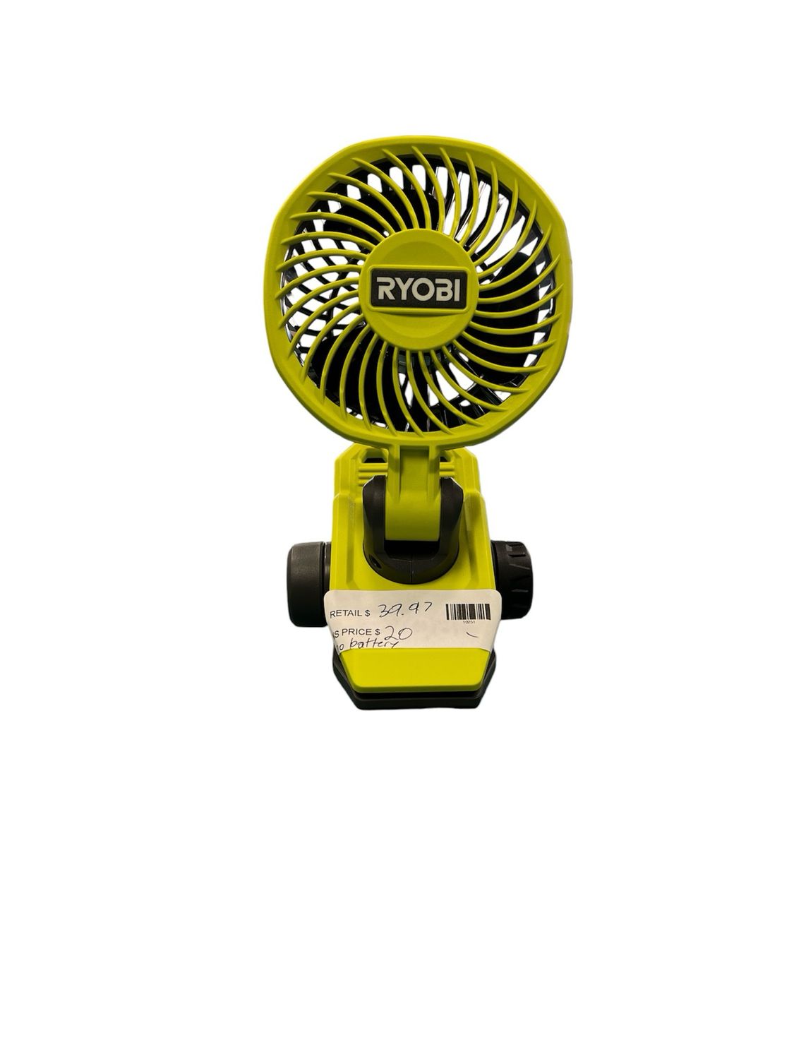 Ryobi USB Lithium Clamp Fan FVF51
