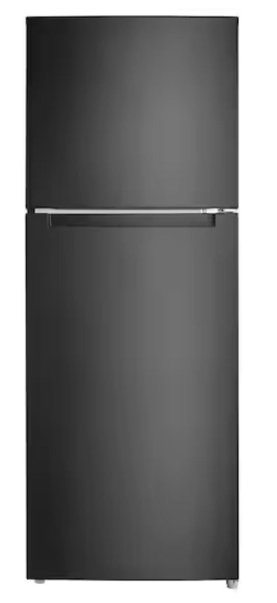 Vissani 10.1 cu. ft. Top Freezer Refrigerator in Black MDTF10BK .. .