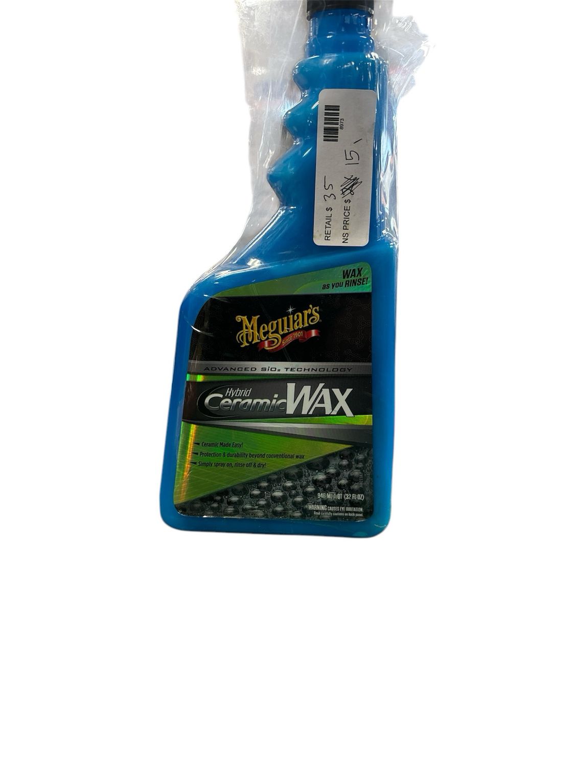 Meguiar&#39;s G190526EU Hybrid Ceramic Spray Wax 946ml Advanced SiO2 Technology