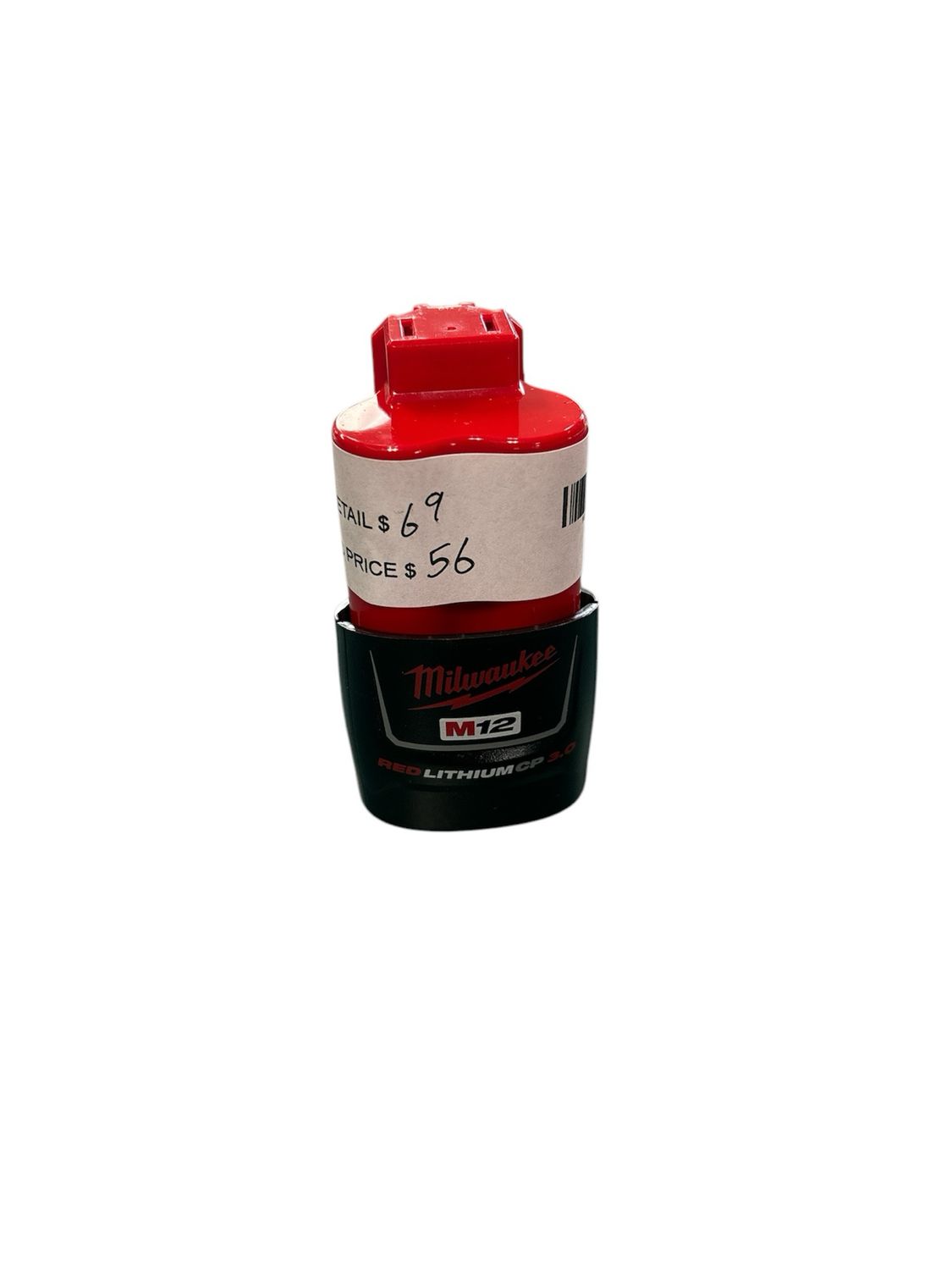 Milwaukee M12 12-Volt 3.0Ah Lithium-Ion Compact Battery Pack 48-11-2430