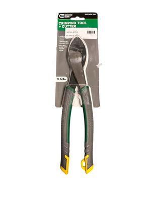 Commercial Electric 9-3/4 in. Crimping Tool and Cutter CE180409 . .