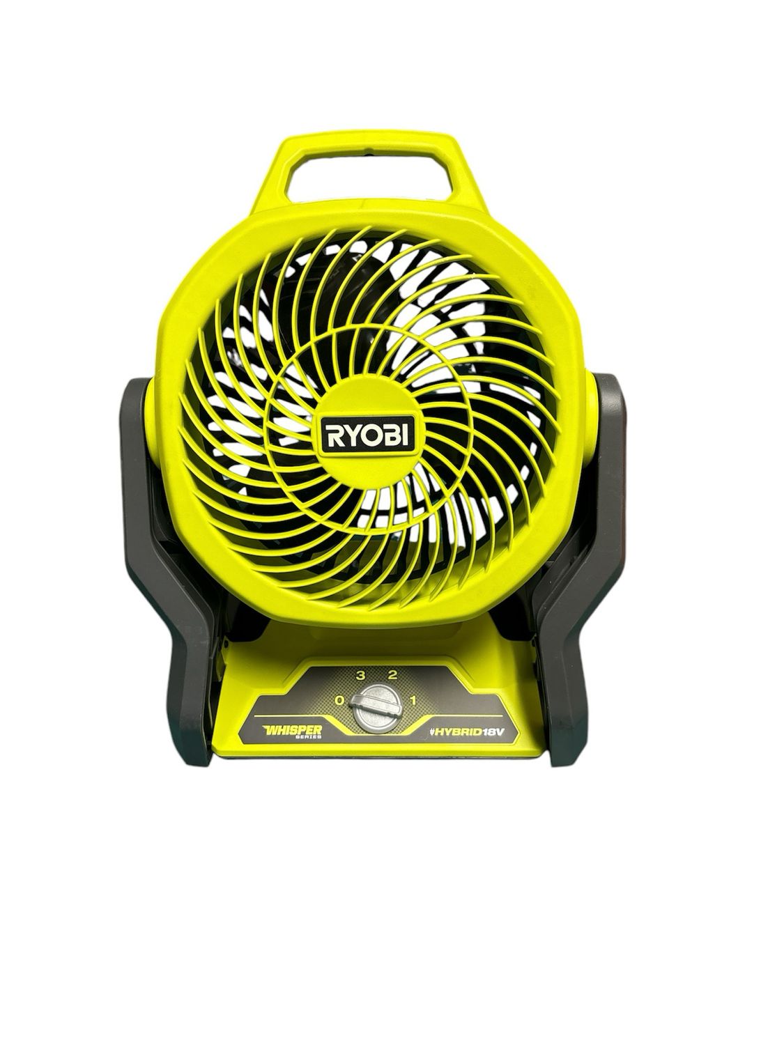 RYOBI ONE+ 18V Cordless Hybrid WHISPER SERIES 7-1/2 in. Fan (Tool Only) PCL811B . . .