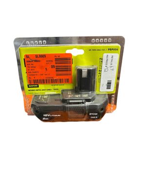 RYOBI ONE+ 18V 2.0 Ah Lithium-Ion Battery PBP006 .. ..