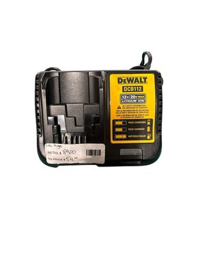 DEWALT 6 Amp Battery Charger DCB1106 . . . . . .