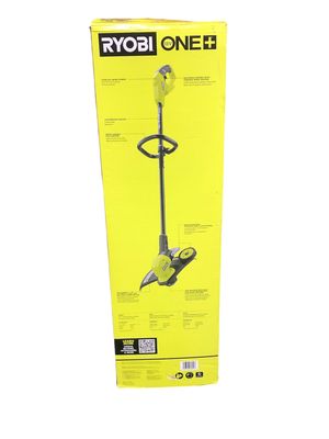 RYOBI ONE+ 18V 13 in. Cordless Battery String Trimmer/Edger (Tool Only) P20018BTL . . .