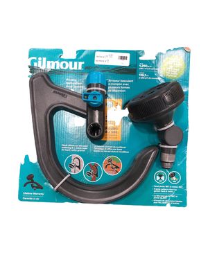 Gilmour 1250 sq. ft. Adjustable Head Hook Sprinkler 813483-1011