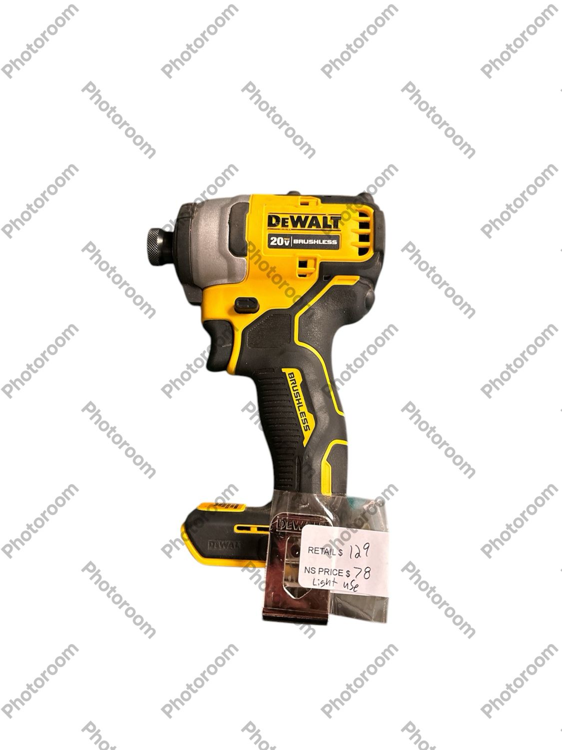 DEWALT ATOMIC 20V MAX Cordless Brushless Compact 1/4 in. Impact Driver (Tool Only) DCF809B