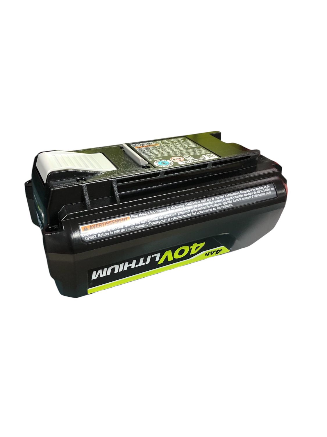 Ryobi 40V Lithium-Ion 4.0 Ah Battery OP4040A1