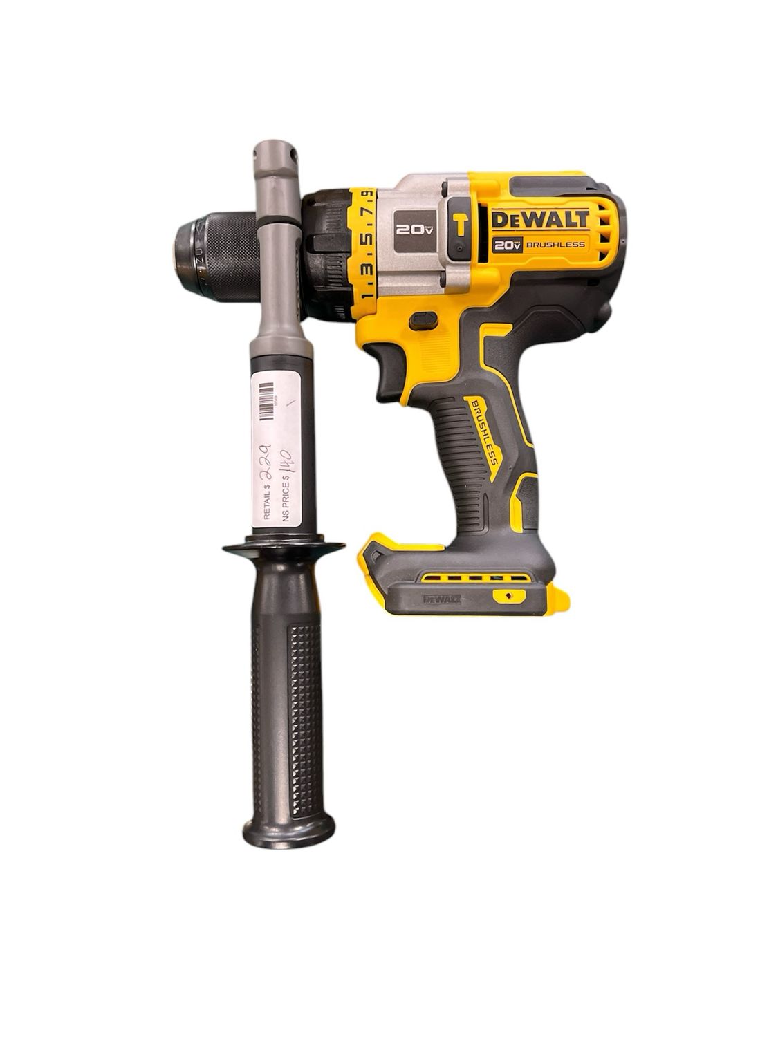 DEWALT DCD999B 20V Max XR Hammer Drill – FLEXVOLT Advantage, Brushless, Tool Only, Open Box