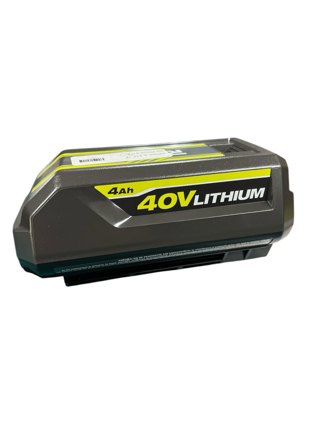 Ryobi 40V Lithium-Ion 4.0 Ah Battery OP4040A1.