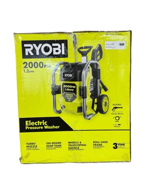 Ryobi 2000 PSI 1.2 GPM Cold Water Corded Electric Pressure Washer RY142022