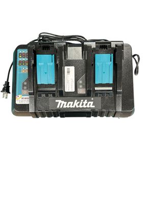 Makita 18V Lithium-Ion Dual Port Rapid Optimum Charger DC18RD