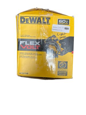 Dewalt FLEXVOLT 60V MAX Cordless Brushless 7-1/4 in. Circular Saw with Brake (Tool Only) DCS578B Light Use