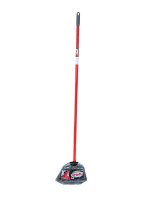 Libman 11 in. High Power Indoor/Outdoor Angle Broom with Steel Handle 1602