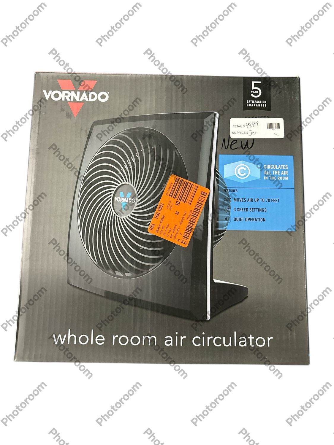 Vornado Medium Flat Panel Whole Room Circulator 673