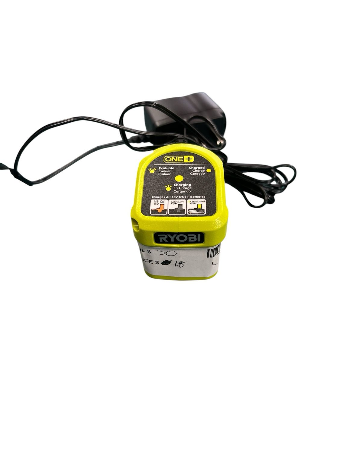 Ryobi 18V ONE+ Charger P119 .
