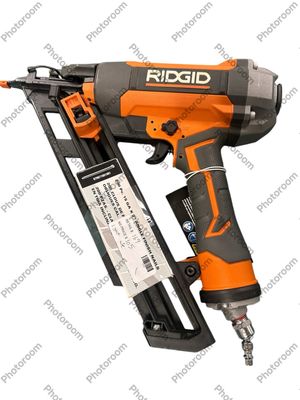 RIDGID Pneumatic 15-Gauge 2-1/2 in. Angled Finish Nailer with CLEAN DRIVE Technology R250AFF