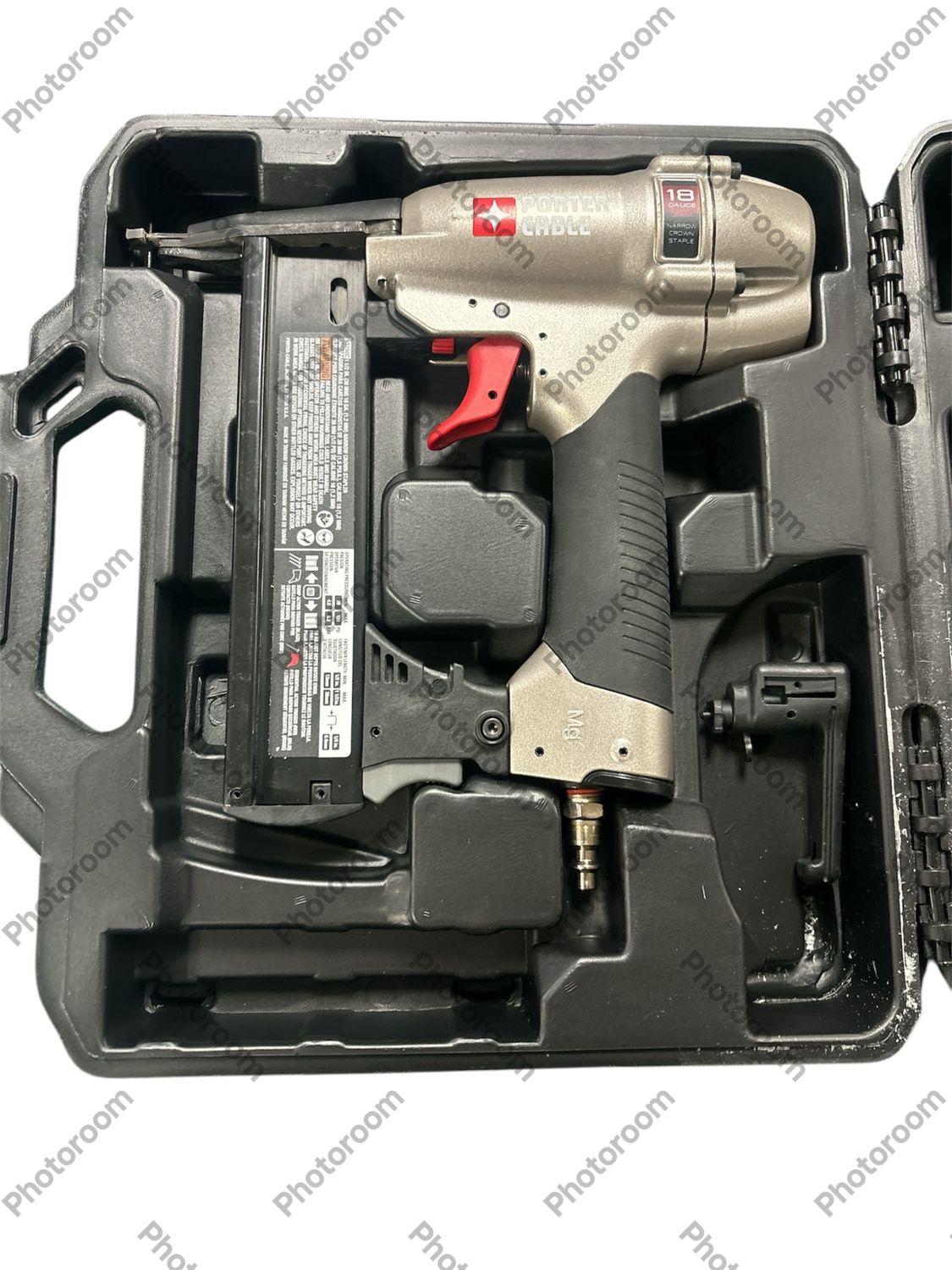 Porter-Cable Pneumatic 18-Gauge 1-1/2 in. Narrow Crown Stapler Kit NS150C