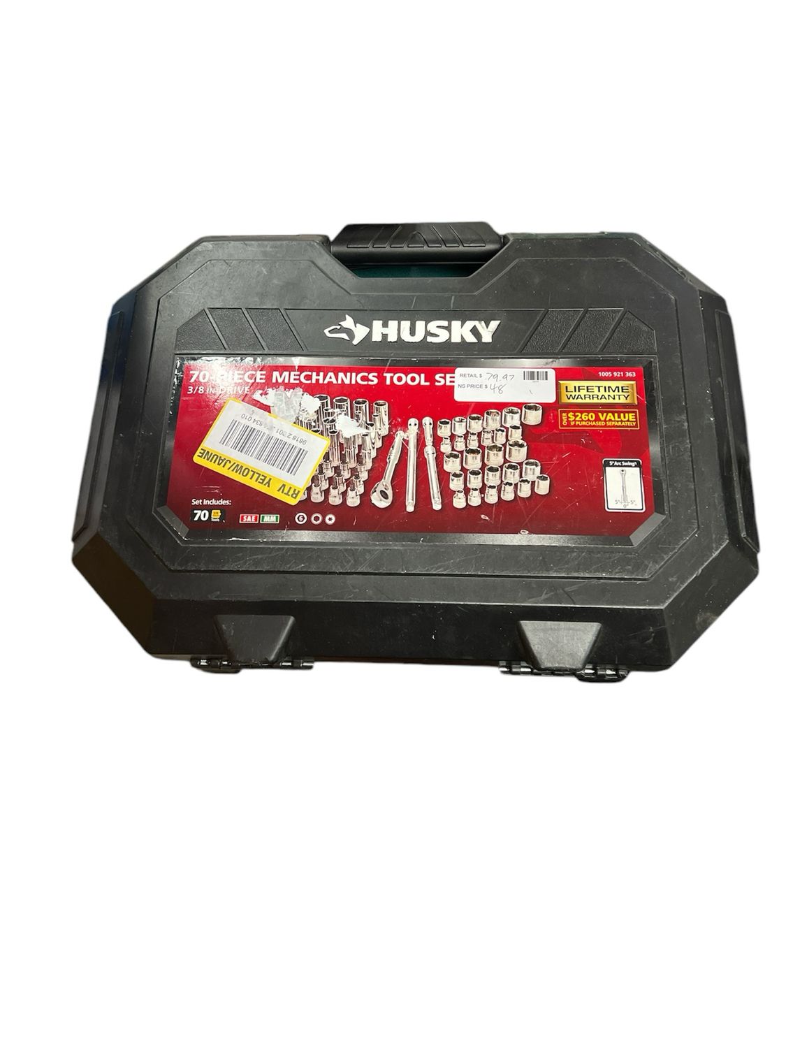 Husky 3/8 in. Drive Mechanics Tool Set (70-Piece) H70MTS3D