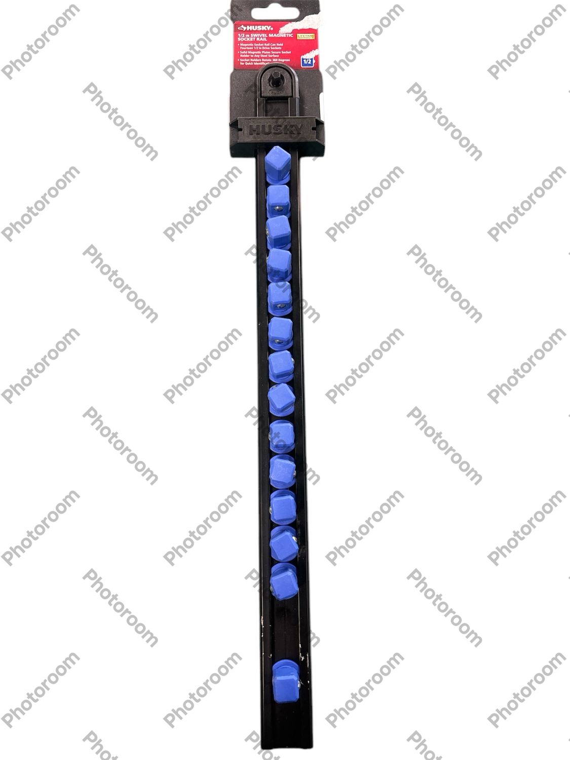 Husky 1/2 in. Swivel Magnetic Socket Rail H2DSWIVMGRAIL