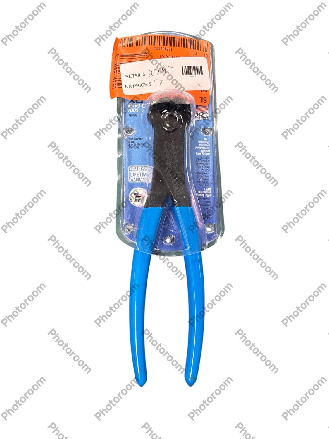 Channellock 7-1/2 in. Cross Cutting Pliers with End Cutter 357