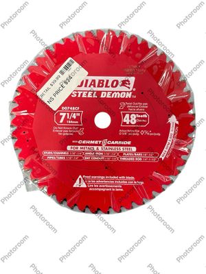 Diablo Steel Demon 7-1/4&quot; 48-Tooth Concrete Circular Saw Blade D0748CF