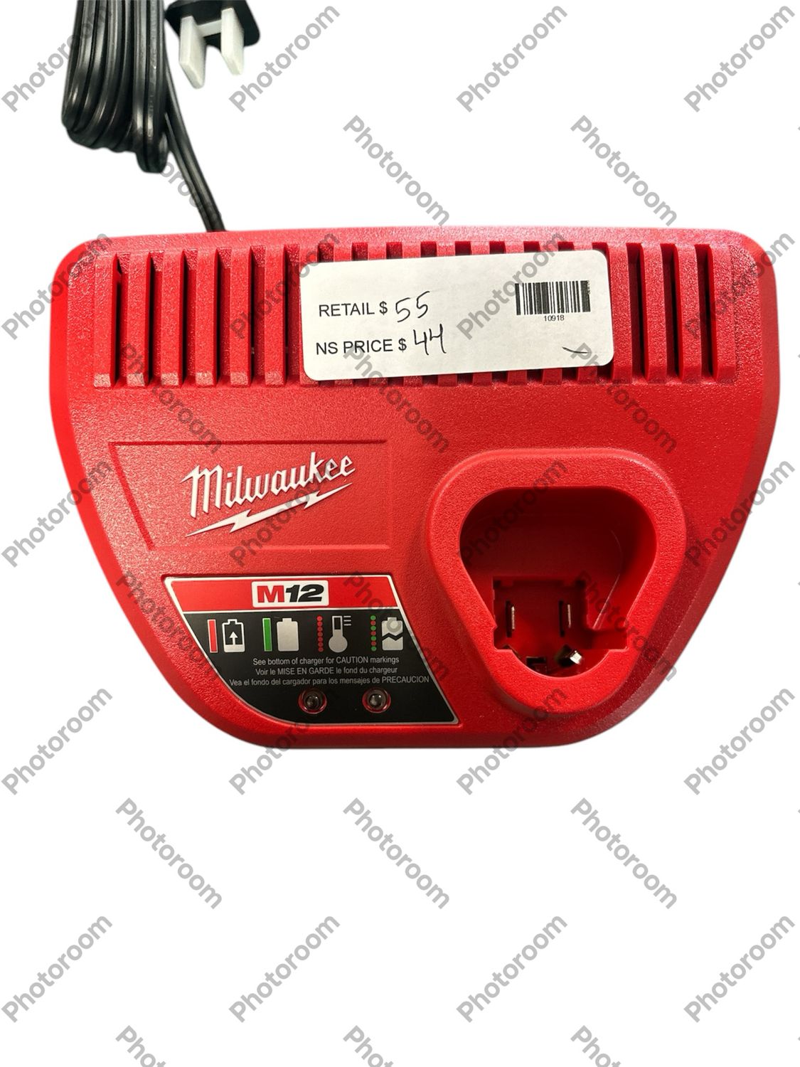 Milwaukee M12 12-Volt Lithium-Ion Battery Charger 48-59-2401       .