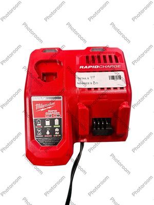 Milwaukee M12 and M18 12-Volt/18-Volt Lithium-Ion Multi-Voltage Rapid Battery Charger 48-59-1808