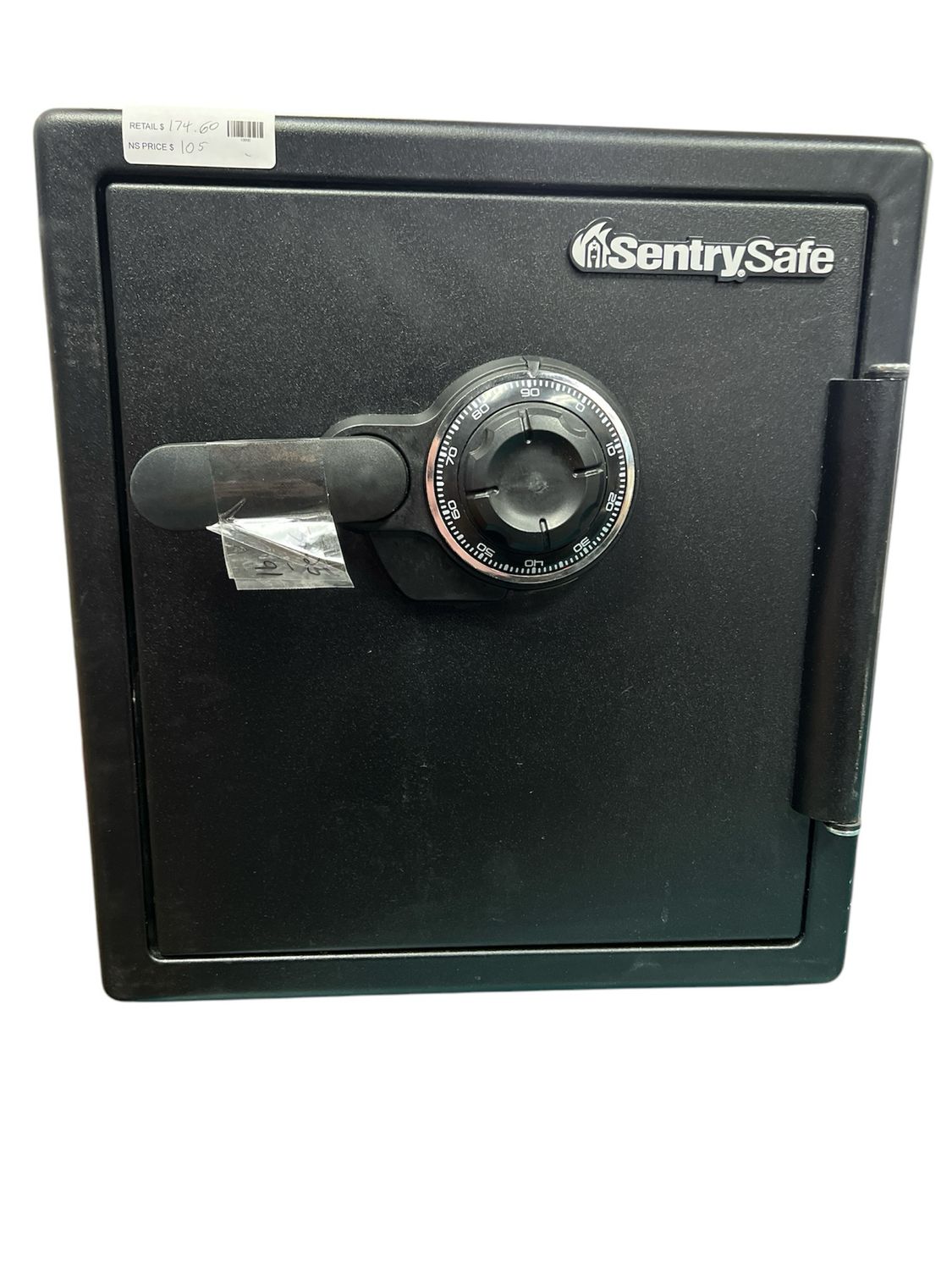 SentrySafe 1.2 cu. ft. Fireproof &amp; Waterproof Safe with Dial Combination Lock SFW123CSBLK