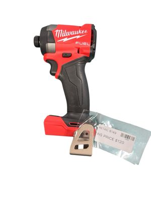 Milwaukee M18 FUEL 18V Lithium-Ion Brushless Cordless 1/4 in. Hex Impact Driver (Tool-Only) 2953-20    .