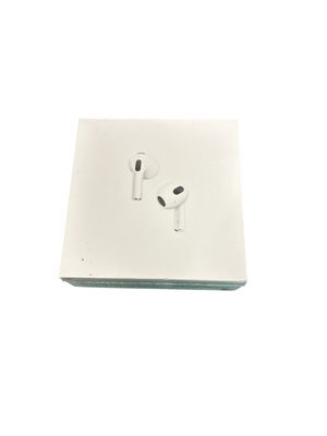 Apple AirPods (3rd Generation) Wireless Ear Buds, Bluetooth Headphones, Personalized Spatial Audio, Sweat and Water Resistant, Lightning Charging Case Included, Up to 30 Hours of Battery Life