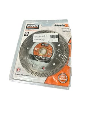 RIDGID 5 in. Turbo Mesh Rim Diamond Blade HD-CM50P .