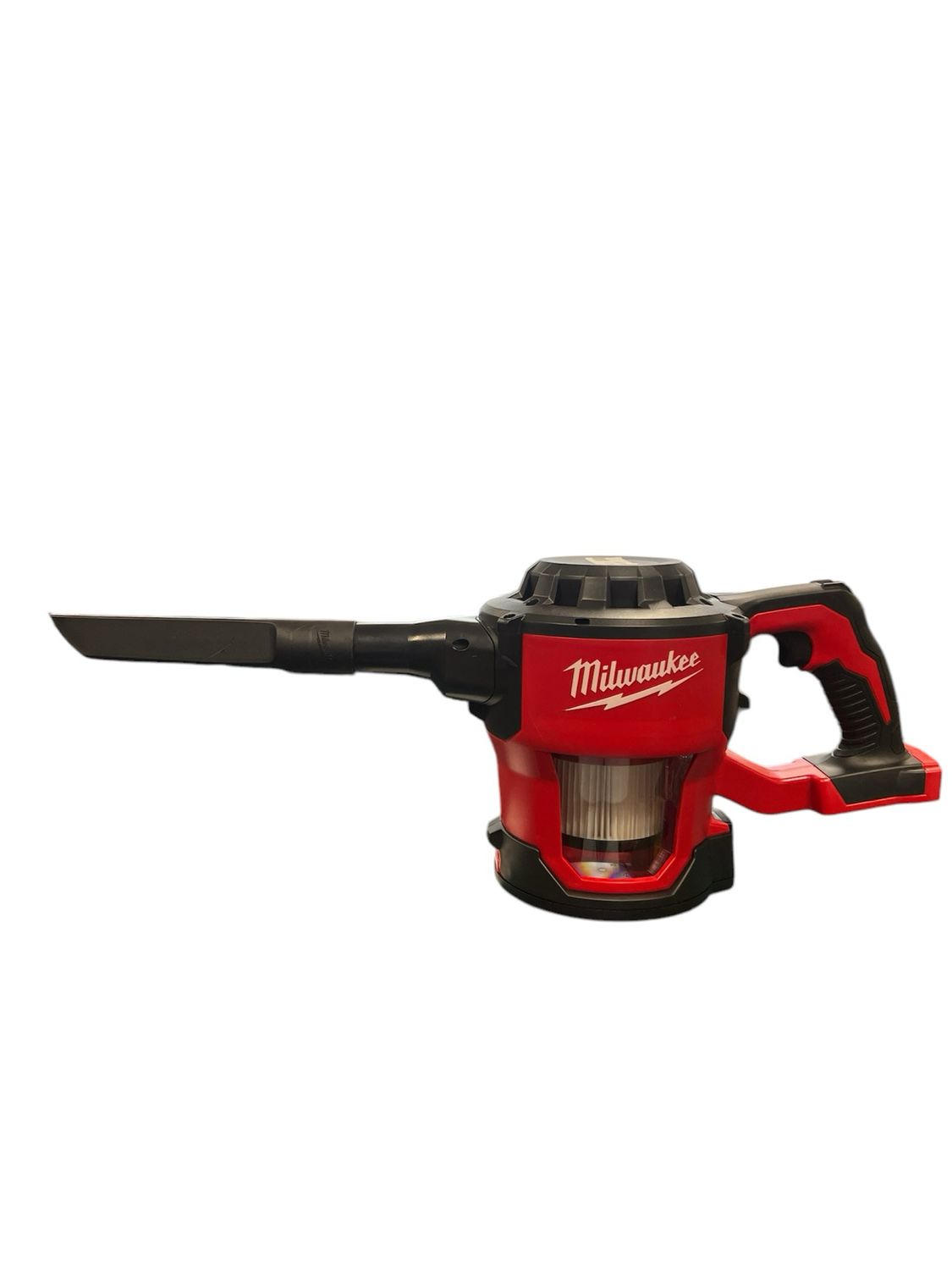 Milwaukee Bagless M18 18-Volt Lithium-Ion Cordless HEPA Compact Handheld Vacuum (Tool-Only) 0882-20 New (Only One Attachment)