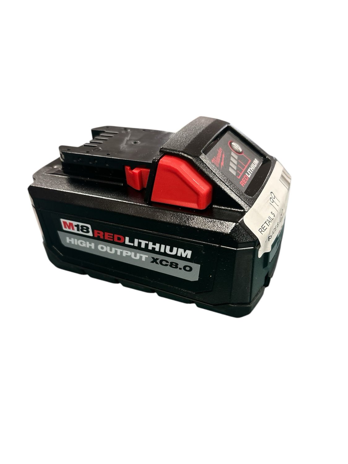 Milwaukee M18 18-Volt Lithium-Ion HIGH OUTPUT XC 8.0 Ah Battery 48-11-1880