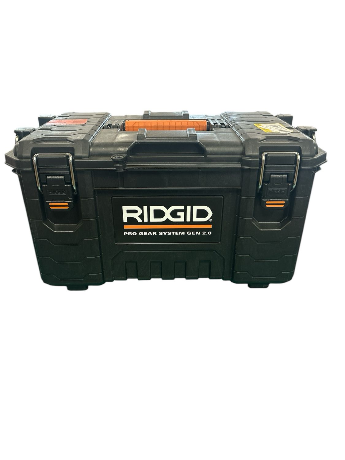 RIDGID Pro Gear System Gen 2.0 Stackable Durable 22 in. Modular Tool Box Storage With Heavy Duty Latches and Handles 254067