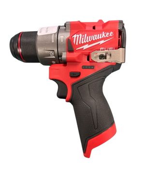 Milwaukee M12 FUEL 12V Lithium-Ion Brushless Cordless 1/2 in. Hammer Drill (Tool-Only) 3404-20 New