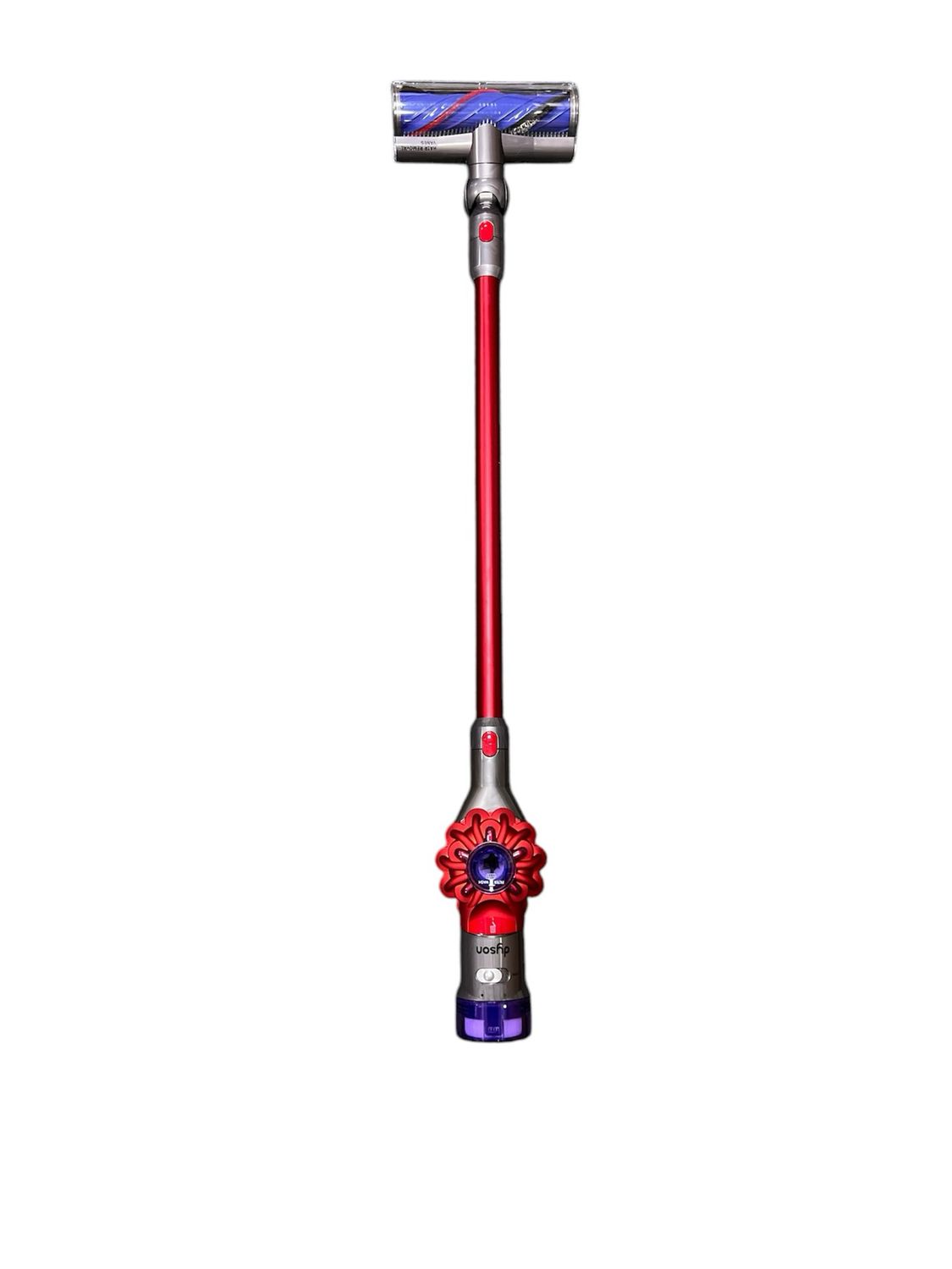 Dyson V8 Origin Cordless Stick Vacuum: Multi-Surface, Cyclonic Action, Bagless, 40 Min Run Time, Lithium Ion Battery, Red Appears New