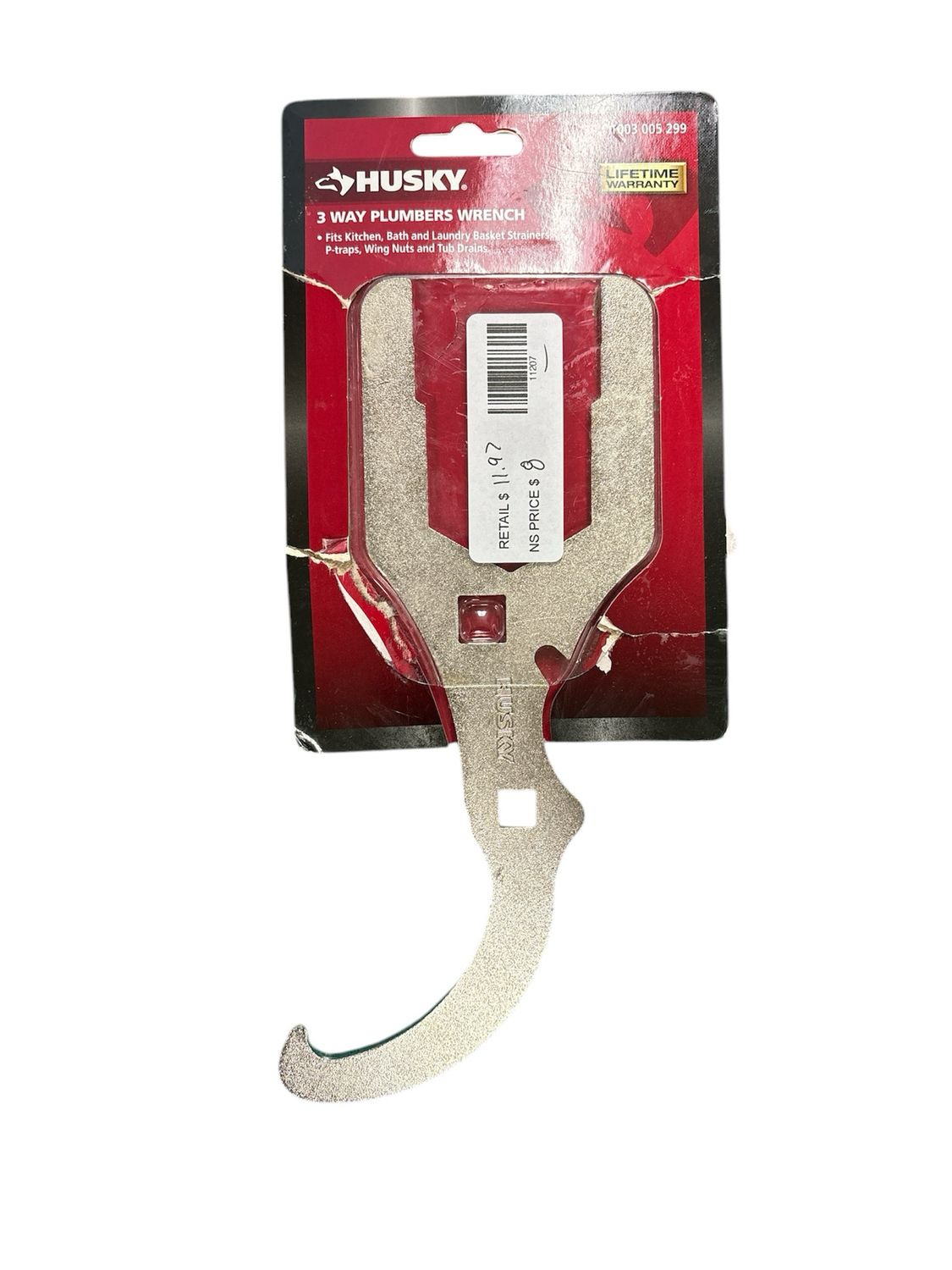 Husky 3-Way Plumbers Wrench 16PL0142