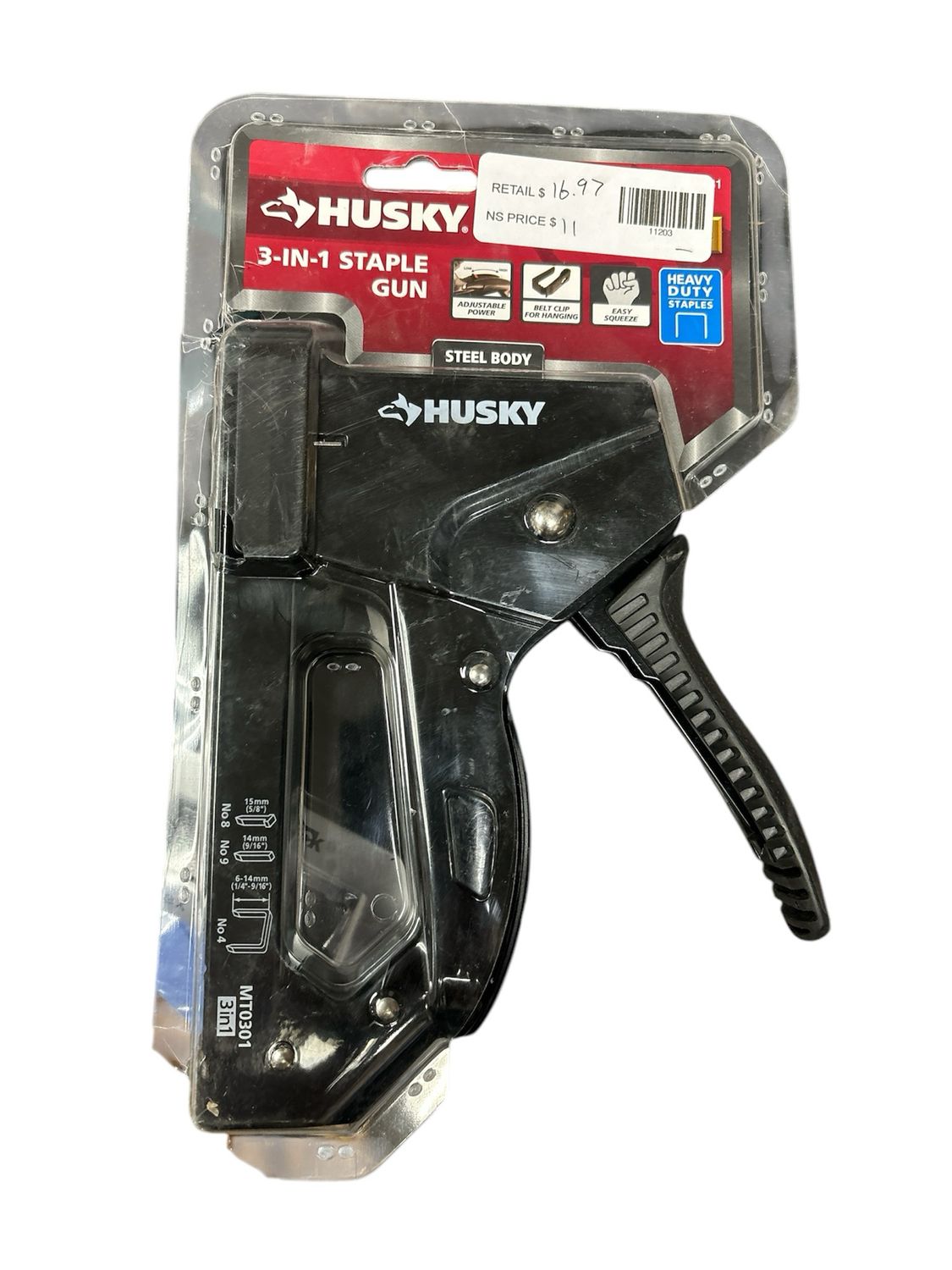 Husky Metal Staple Gun (1-Piece) M50270 .
