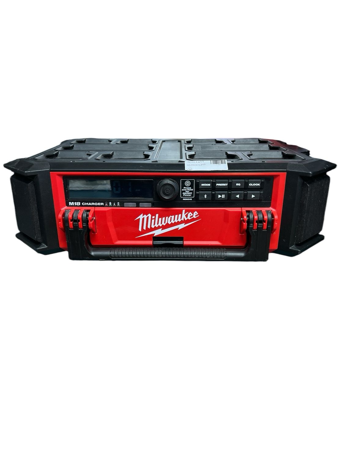 Milwaukee M18 Lithium-Ion Cordless PACKOUT Radio/Speaker with Built-In Charger 2950-20