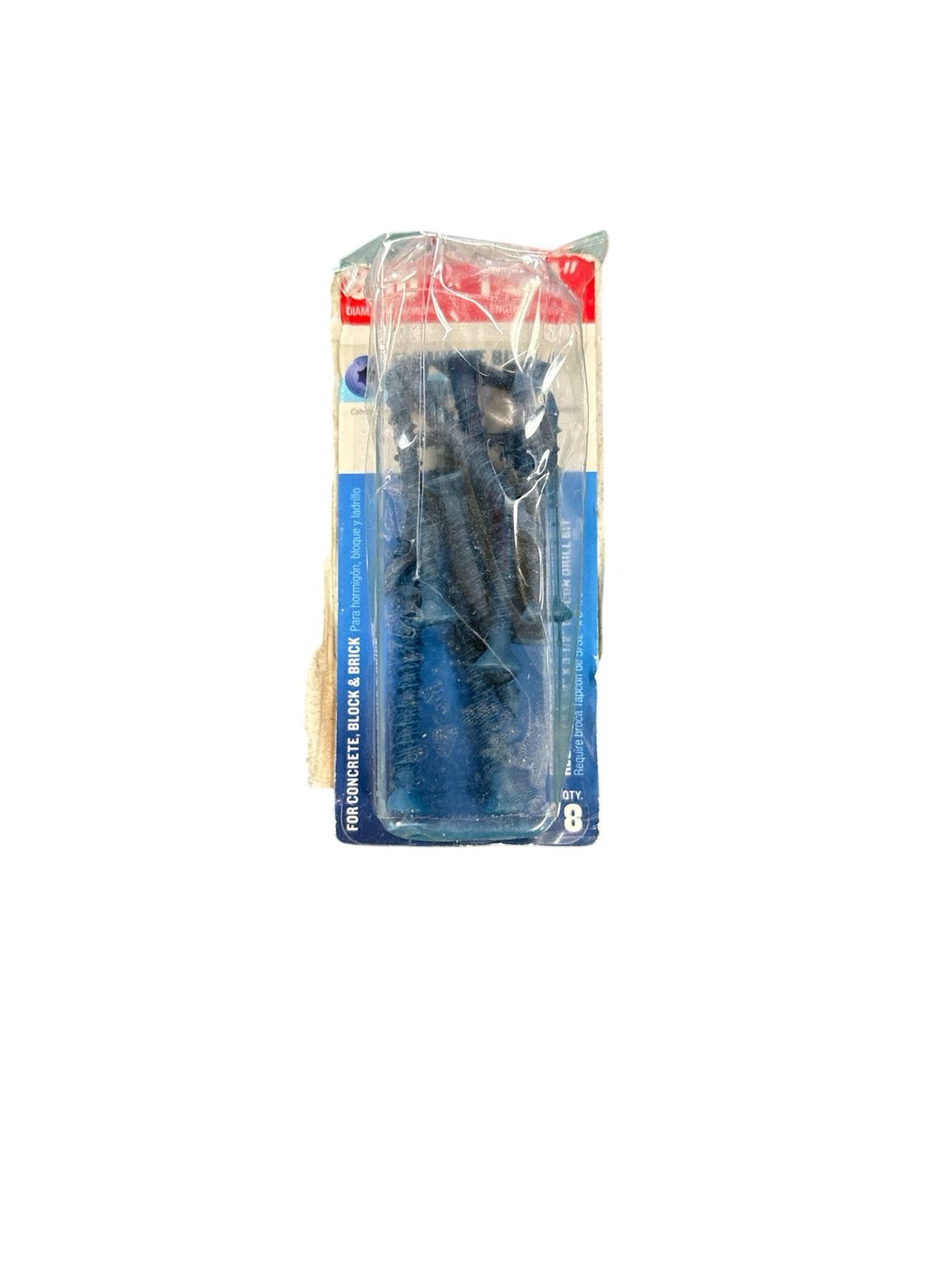 Tapcon 3/16 in. x 1-3/4 in. Star Flat-Head Concrete Anchors (8-Pack) 28155