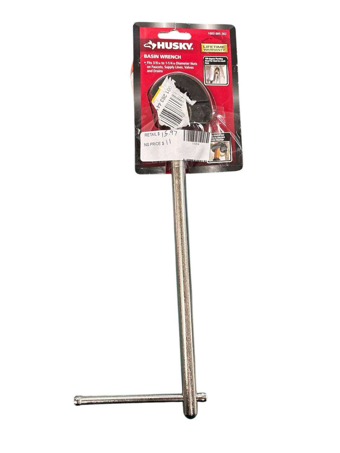 Husky Basin Wrench 16PL0127